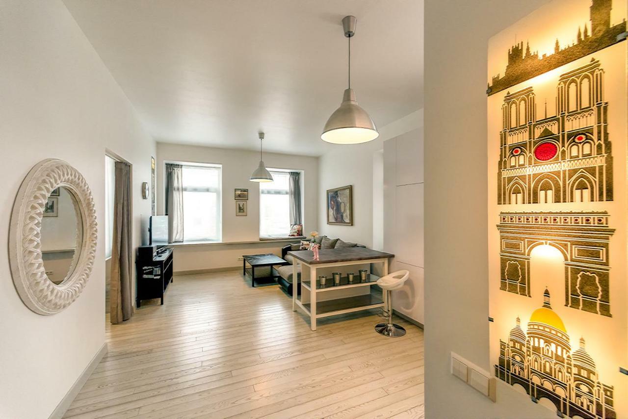 Vilnius Apartment With Stained Glass المظهر الخارجي الصورة