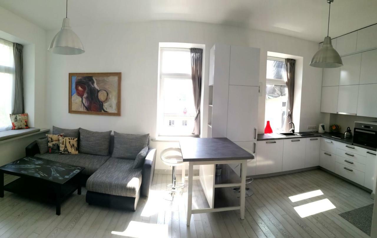 Vilnius Apartment With Stained Glass المظهر الخارجي الصورة