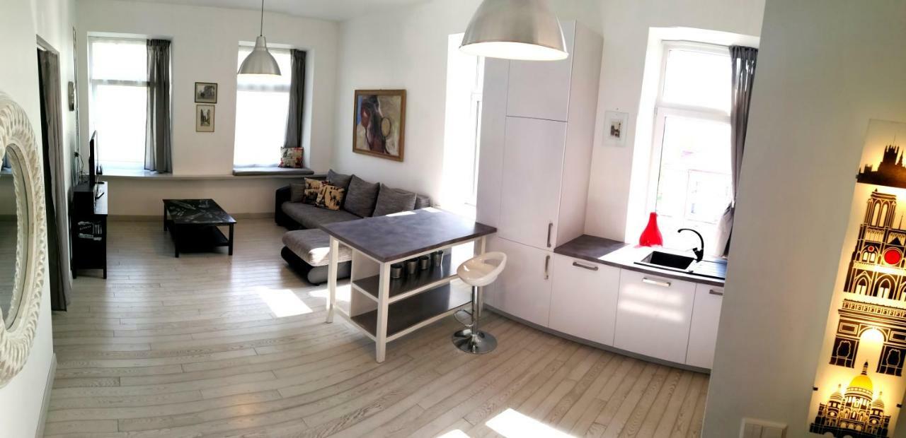 Vilnius Apartment With Stained Glass المظهر الخارجي الصورة