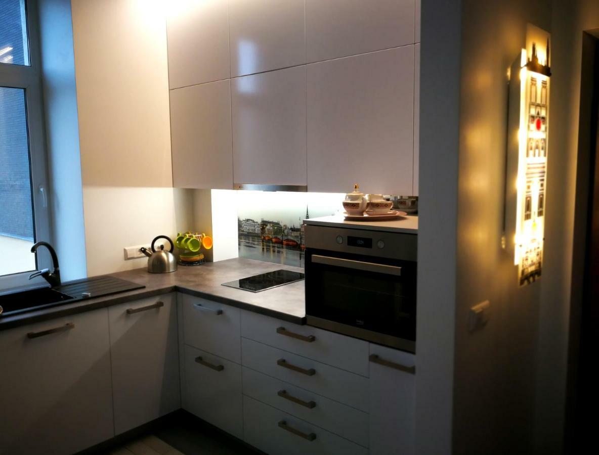 Vilnius Apartment With Stained Glass المظهر الخارجي الصورة